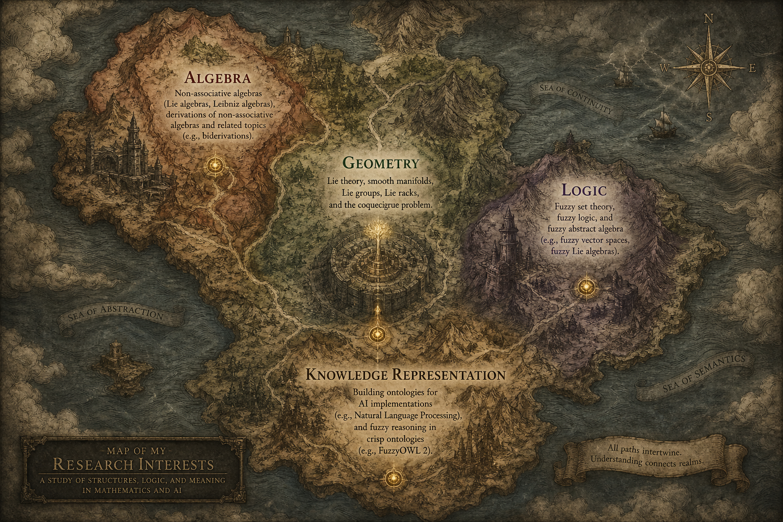 Map of my research interests
